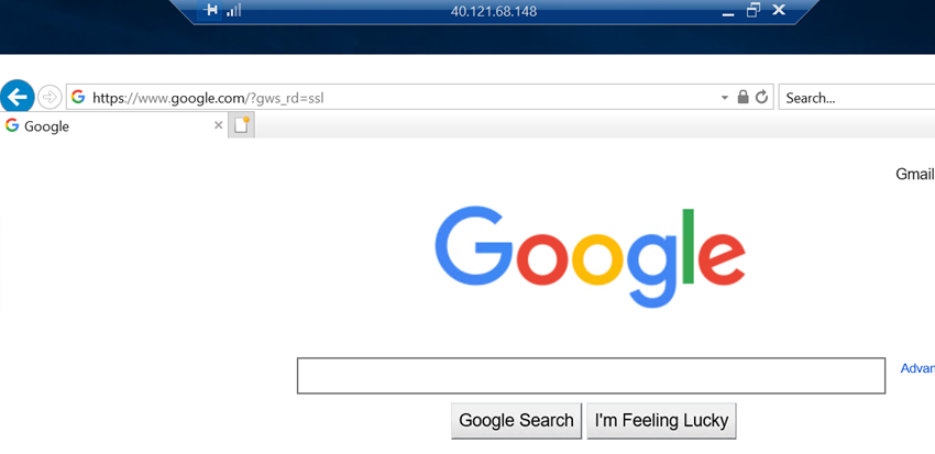 Configuring The Application Rules in Azure Firewall